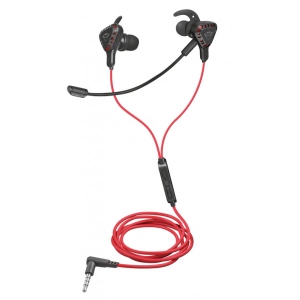 Гарнітура дротова ігрова Trust GXT 408 Cobra Multiplatform 3.5mm Red (23029)