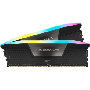 Память DDR Corsair DDR5 2x16GB/5200 Vengeance RGB Black (CMH32GX5M2B5200C40)