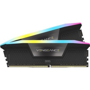 Память DDR Corsair DDR5 2x16GB/6000 Vengeance RGB Black (CMH32GX5M2E6000C36)