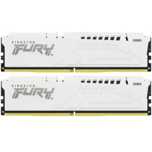 Память DDR Kingston Fury Beast White RGB DDR5-6000 64GB (2x32GB) CL36-38-38 1.35V EXPO (KF560C36BWEAK2-64)