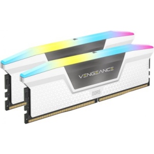 Память DDR Corsair DDR5 2x16GB/6400 Vengeance RGB White (CMH32GX5M2B6400C36W)