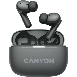 Навушники вкладиші бездротові TWS Canyon OnGo TWS-10 ANC ENC Black (CNS-TWS10BK)