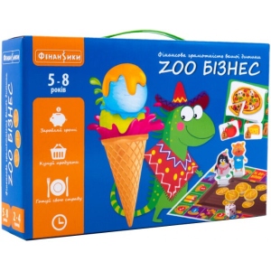 Настільна гра розвиваюча (5-7 років) Vladi Toys Зообізнес, укр. (VT2312-05)