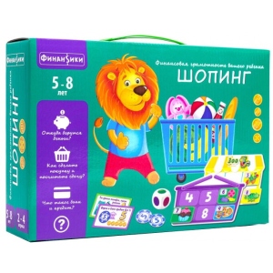 Настільна гра розвиваюча (5-7 років) Vladi Toys Шопінг, рус. (VT2312-02)