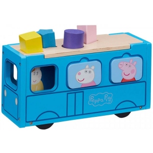 Колекційні фігурки набір Peppa Pig ШКІЛЬНИЙ АВТОБУС ПЕППИ (7222) продаж