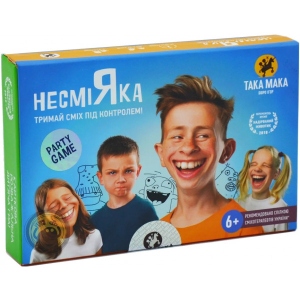 Настільна гра спілкування (5-7 років) Taka Maka Несміяка 6+ (10001-UA)