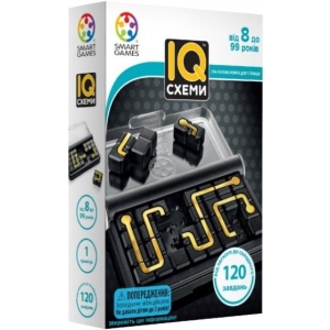 Настільна гра розвиваюча (8+) Smart Games "IQ схеми" (SG 467 UKR)