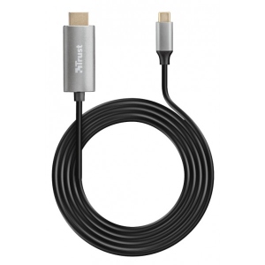 Кабель Trust Calyx USB-C to HDMI 1.8m Black (23332) Київ