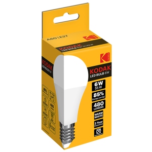 Лампочка світлодіодна Kodak A60 E27 10W 220V 3000K (30419384/BLIC-IK1)