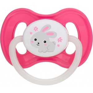Симетрична пустушка Canpol babies Bunny & Company силіконова рожева, 1 шт. (23/269_pin)