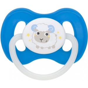 Симетрична пустушка Canpol babies Bunny & Company силіконова 18+ міс. синя, 1 шт. (23/270_blu)