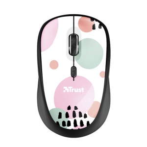 Миша бездротова Trust Yvi WL Pink Circles (24441_TRUST)
