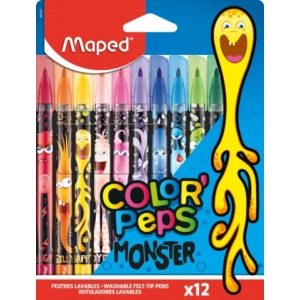 Фломастери Maped Color Peps Monster 12 кол. (MP.845400)