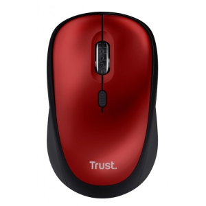 Миша бездротова Trust Yvi+ Silent WL ECO Red (24550)