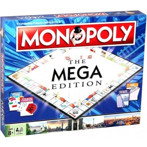 Настільна гра стратегічна (8+) Winning Moves Monopoly The Mega Edition (2459)