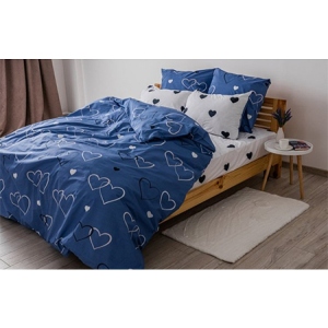 Комплект постільної білизни ТЕП NAVY BLUE LOVE 31 (2-01691_24496)