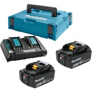 Акумулятор для електроінструментів Makita +зарядний пристрій LXT BL1860B 4 шт. (198091-4)
