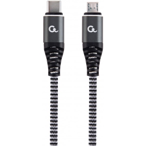 Уцінка - Кабель синхронізації даних Cablexpert USB 2.0 MicroUSB - Type-C (CC-USB2B-CMMBM-1.5M)