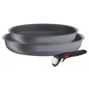 Набір сковорід зі знімною ручкою Tefal L3969102 Ingenio Natural Force 3 пр