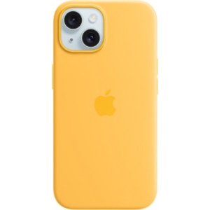 Чохол для смартфону Apple Silicone Case with MagSafe iPhone 15 Sunshine (MWNA3)