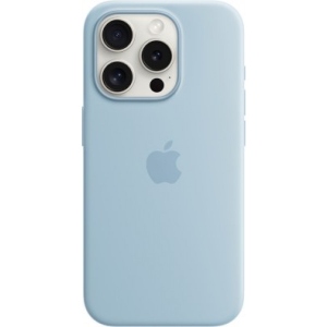 Чохол для смартфону Apple Silicone Case with MagSafe iPhone 15 Pro Light Blue (MWNM3)