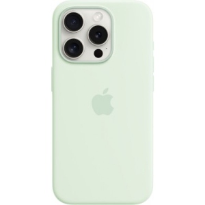 Чохол для смартфону Apple Silicone Case with MagSafe iPhone 15 Pro Soft Mint (MWNL3)