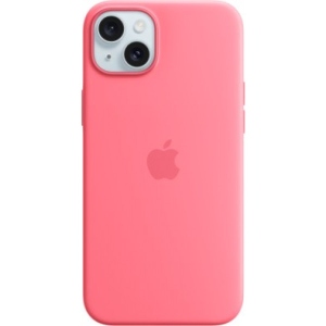 Чохол для смартфону Apple Silicone Case with MagSafe iPhone 15 Plus Pink (MWNE3)
