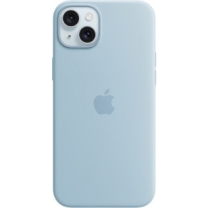 Чохол для смартфону Apple Silicone Case with MagSafe iPhone 15 Plus Light Blue (MWNH3)