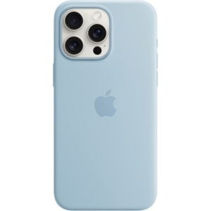 Чохол для смартфону Apple Silicone Case with MagSafe iPhone 15 Pro Max Light Blue (MWNR3)