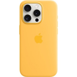 Чохол для смартфону Apple Silicone Case with MagSafe iPhone 15 Pro Sunshine (MWNK3)