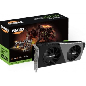Відеокарта Inno3D GeForce RTX 4070 Ti Super Twin X2 16GB GDDR6X 256bit (N407TS2-166X-186156N)