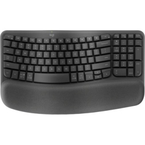 Клавіатура бездротова Logitech Wave Keys Bluetooth/Wireless Black (920-012304)
