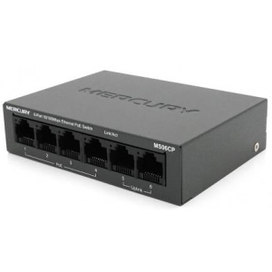 Коммутатор локальної мережі (Switch) Mercury MS06CP