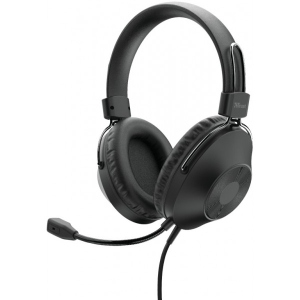 Гарнітура дротова Trust Over-Ear USB Black (24185)