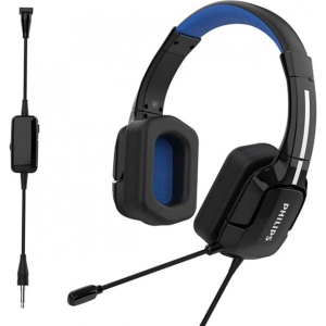 Гарнітура дротова ігрова Philips Gaming 40 мм 3.5 мм (TAGH301BL/00)