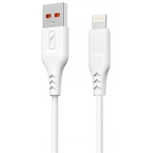 Кабель синхронізації даних SkyDolphin S61L USB - Lightning 1 м White (USB-000443)