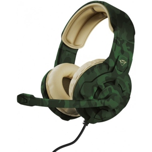 Гарнітура дротова ігрова Trust GXT 411C RADIUS 3.5mm Jungle Camo (24359)