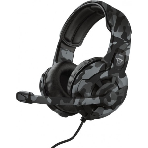 Гарнітура дротова ігрова Trust GXT 411K RADIUS 3.5mm Black Camo (24360)