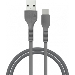 Кабель синхронізації даних ACCLAB USB to Type-C 1,2m  Black (AL-CBCOLOR-T1BK)