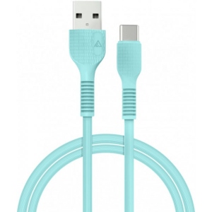 Кабель синхронізації даних ACCLAB USB to Type-C 1,2m  Mint (AL-CBCOLOR-T1MT) замовити в Україні