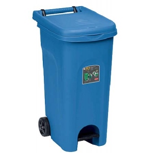 Бак для сміття з педаллю Stefanplast Eco System 80 л (25602)