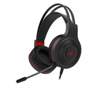 Гарнітура дротова ігрова Havit HV-H2011D Black-Red (25632)