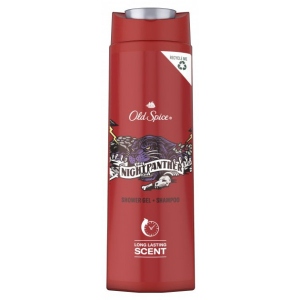 Гель для душа Old Spice Гель + шампунь 2в1 Night Panther 400мл