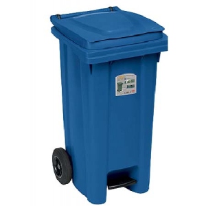 Бак для сміття з педаллю Stefanplast 120 л (25703)