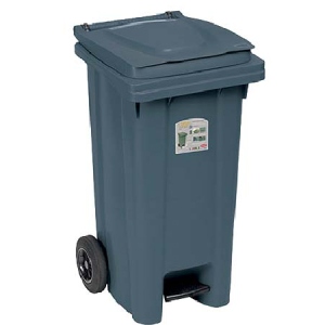 Бак для сміття з педаллю Stefanplast 120 л (25706)