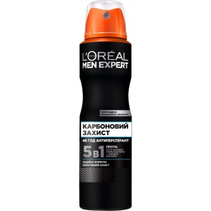 Дезодорант аерозольний L'Oreal Paris Men Expert Карбоновий захист 150 мл (3600523594122) офіційний магазин