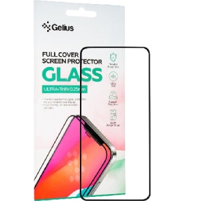 Захисне скло для смартфону Gelius Full Cover Ultra-Thin 0,25 мм for Xiaomi Redmi Note 13 Pro 4G Black (96365)