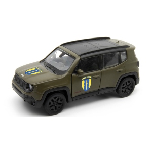Наземна військова техніка TechnoDrive Автомодель серії "Шеврони Героїв" – JEEP RENEGADE TRAILHAWK – "АЙДАР" (250351W)