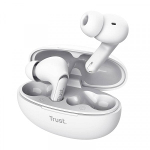 Навушники вкладиші бездротові TWS Trust Yavi Earbuds White (25172) в Україні