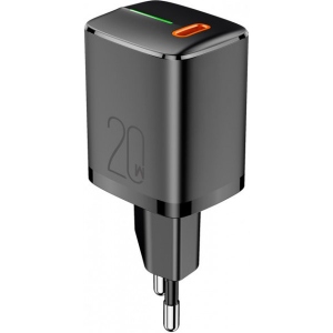 Мережевий зарядний пристрій Grand-X USB-C PD3.0 20W Black (CH-790)
